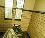 Het trappenhuis.
<br/>
Marcel Westhoff, januari 2016